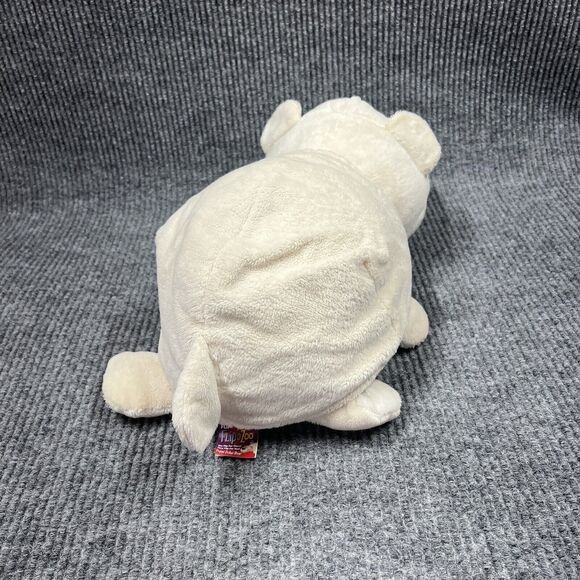 Just Play FlipaZoo 2 in 1 Plush 20” White Polar Bear Poppi/Gray Husky Dog Asher - Picture 13 of 15